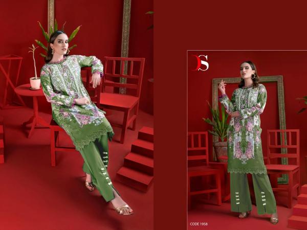 Deepsy Firdous Solitaire Vol 2 Cotton Pakistani Salwar Suits Collection